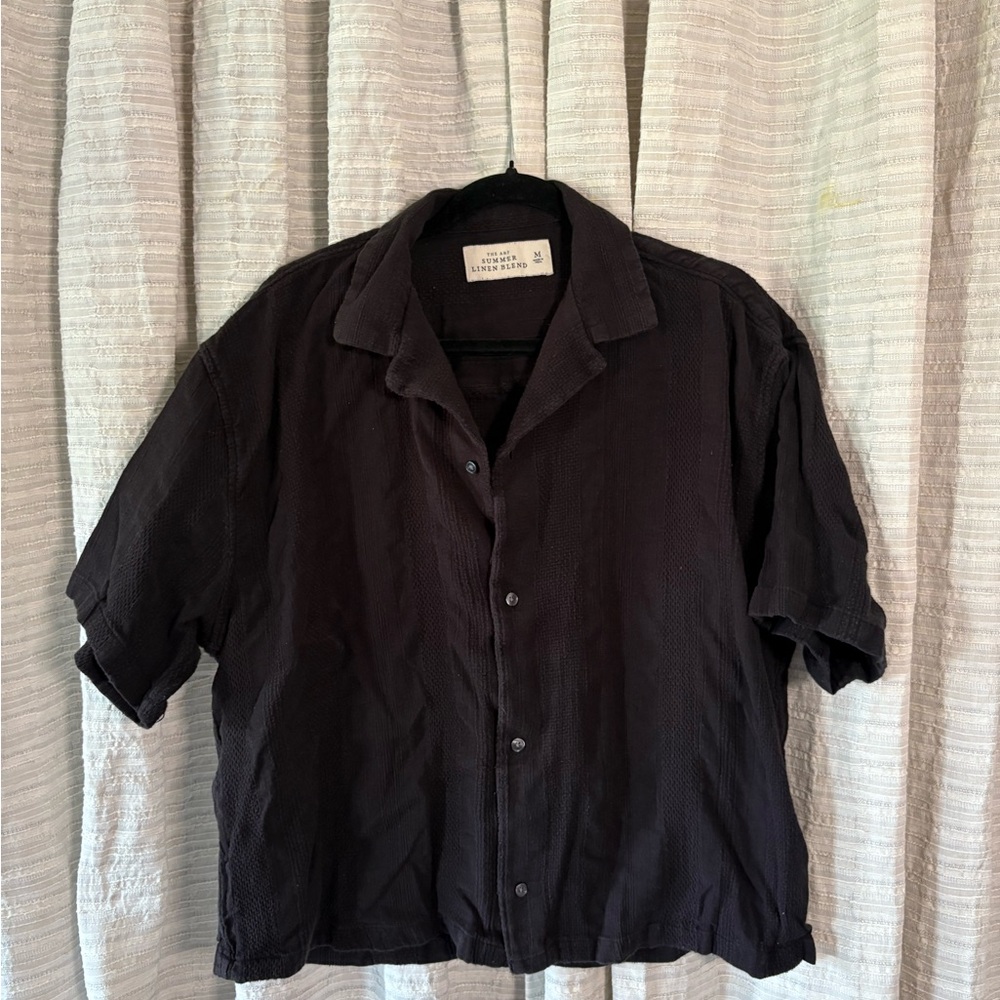 Abercrombie & Fitch Dark Button-Up Shirt